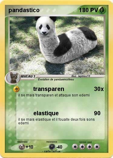 Pokemon pandastico