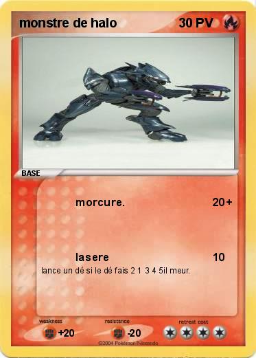 Pokemon monstre de halo