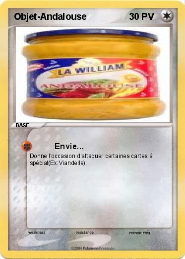 Pokemon Objet-Andalouse