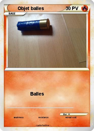 Pokemon Objet balles
