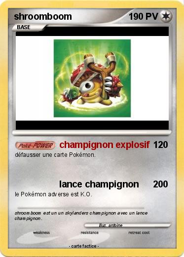 Pokemon shroomboom