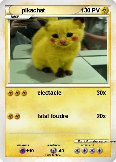 Pokemon pikachat