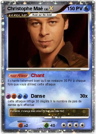 Pokemon Christophe Maé