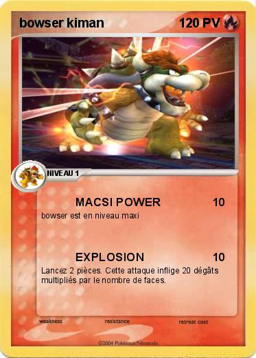 Pokemon bowser kiman