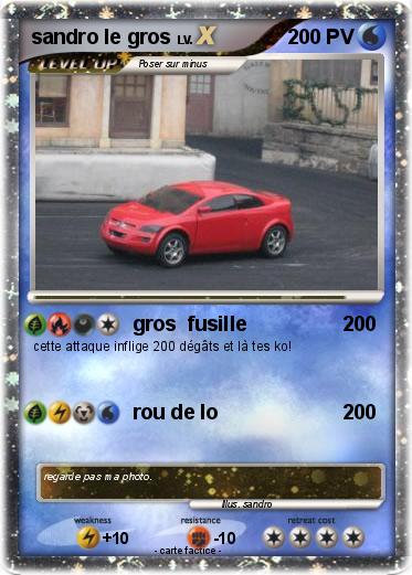 Pokemon sandro le gros