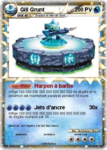 Pokemon Gill Grunt