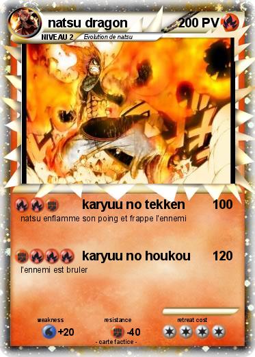Pokemon natsu dragon