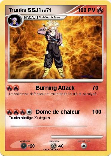 Pokemon Trunks SSJ1