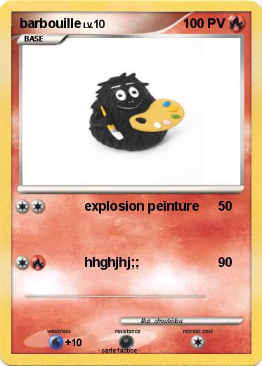 Pokemon barbouille
