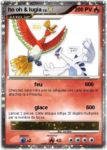 Pokemon ho oh & lugia