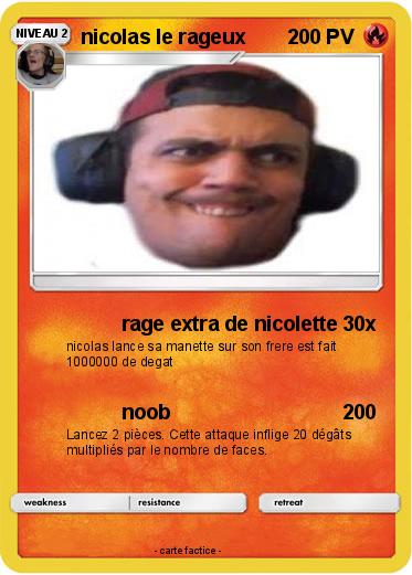 Pokemon nicolas le rageux