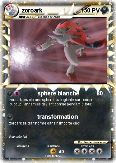 Pokemon zoroark