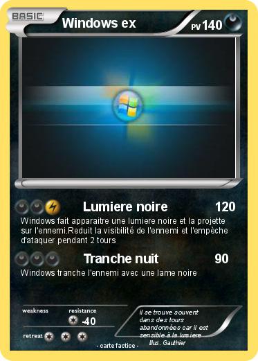 Pokemon Windows ex