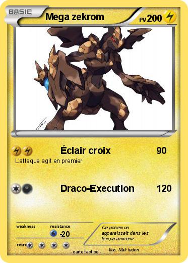 Pokemon Mega zekrom