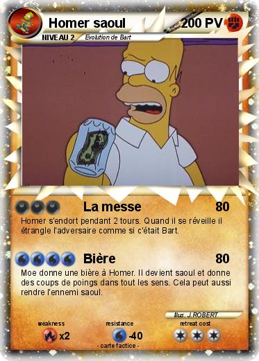 Pokemon Homer saoul