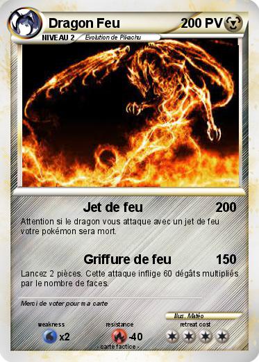 Pokemon Dragon Feu