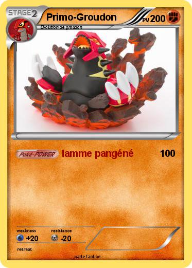 Pokemon Primo-Groudon