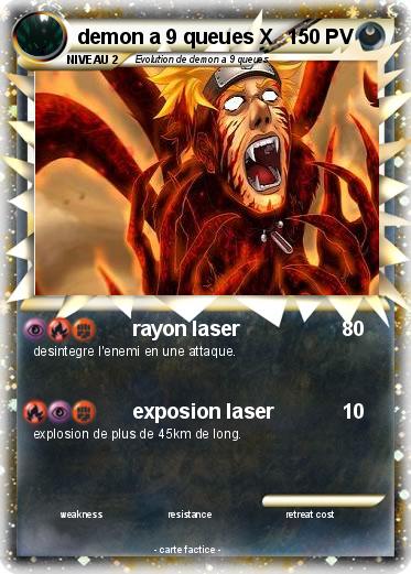 Pokemon demon a 9 queues X