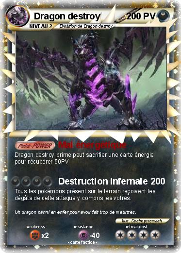 Pokemon Dragon destroy