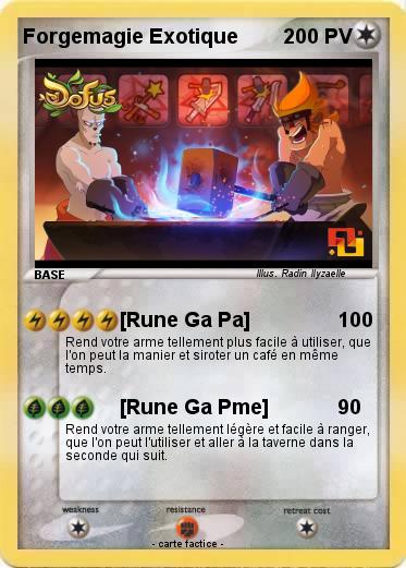 Pokemon Forgemagie Exotique