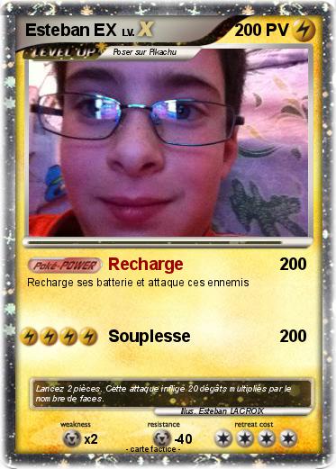 Pokemon Esteban EX