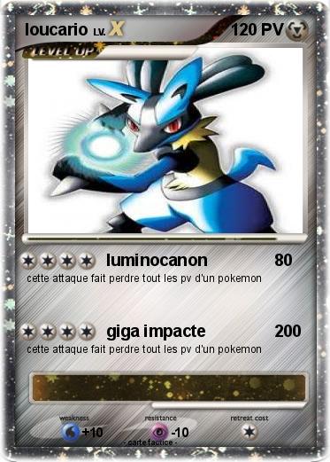 Pokemon loucario