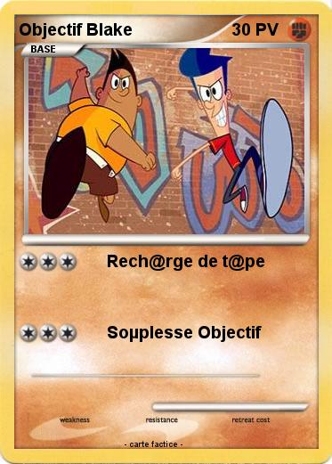 Pokemon Objectif Blake