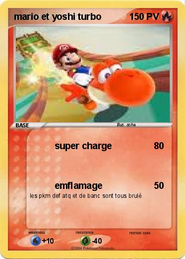 Pokemon mario et yoshi turbo