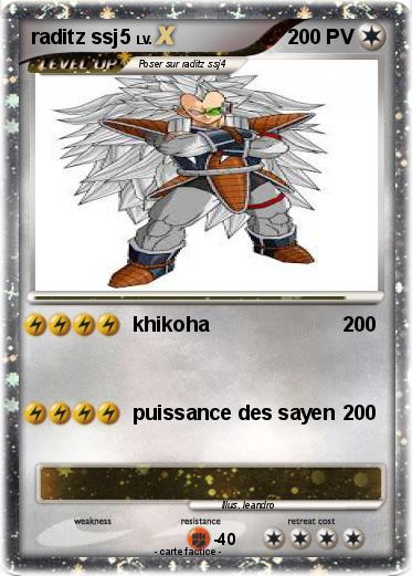 Pokemon raditz ssj5