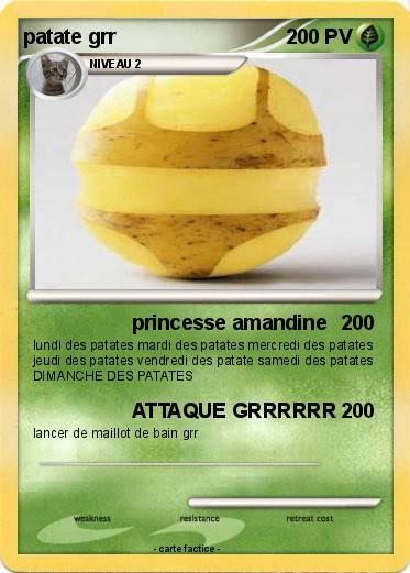 Pokemon patate grr