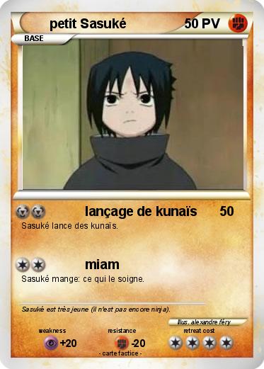 Pokemon petit Sasuké