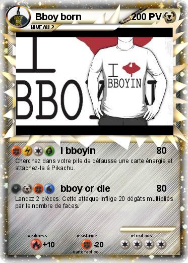 Pokemon Bboy born
