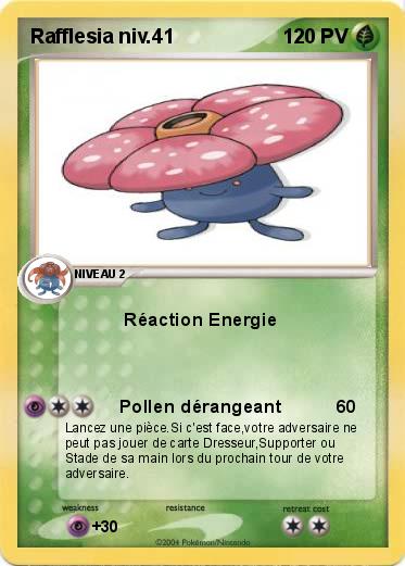 Pokemon Rafflesia niv.41