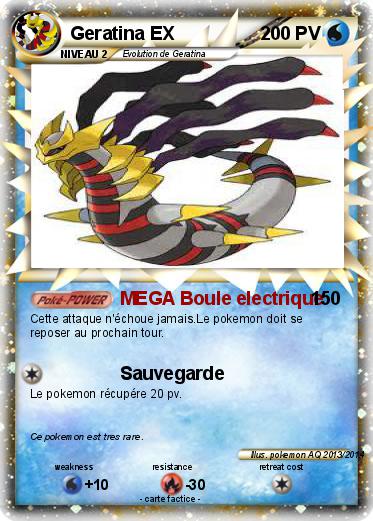 Pokemon Geratina EX