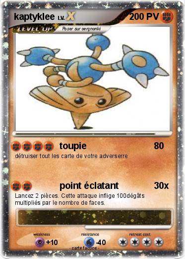 Pokemon kaptyklee