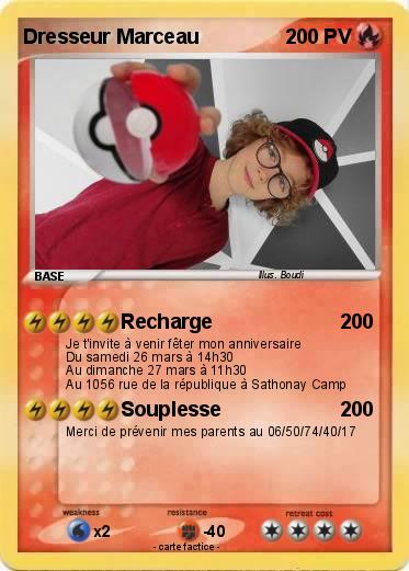 Pokemon Dresseur Marceau