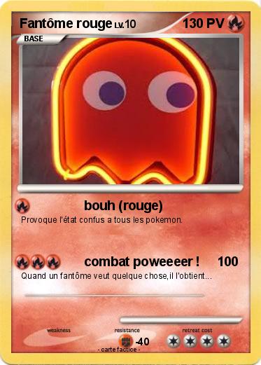 Pokemon Fantôme rouge