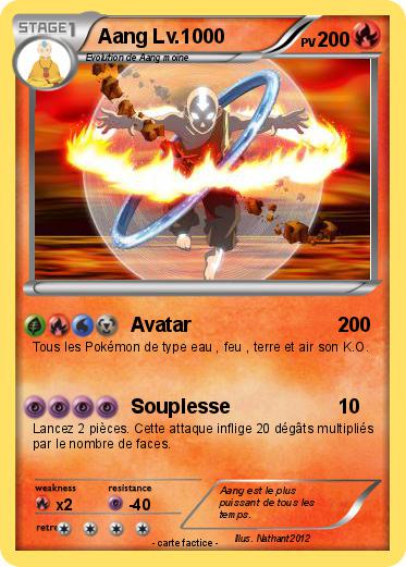 Pokemon Aang Lv.1000