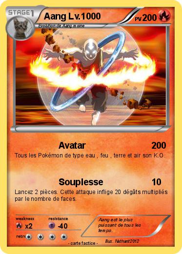 Pokemon Aang Lv.1000