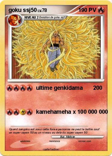 Pokemon goku ssj50