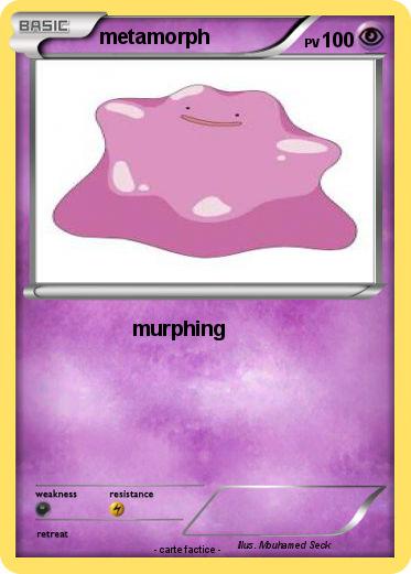 Pokemon metamorph