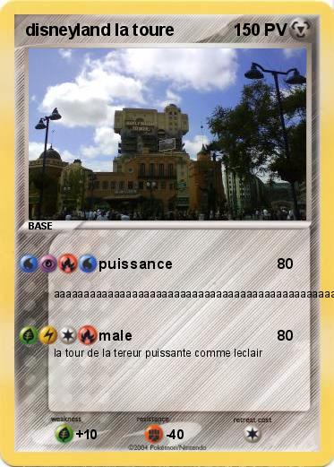 Pokemon disneyland la toure