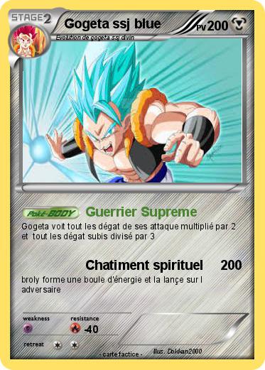 Pokemon Gogeta ssj blue
