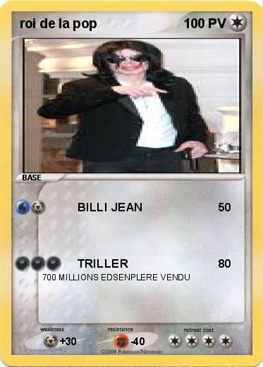 Pokemon roi de la pop