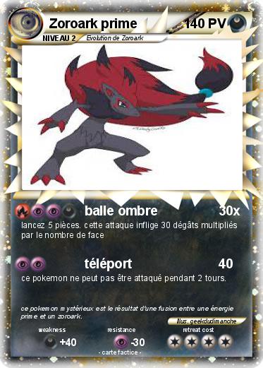 Pokemon Zoroark prime