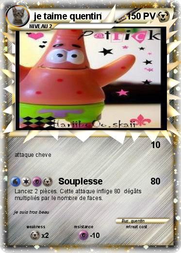 Pokemon je taime quentin
