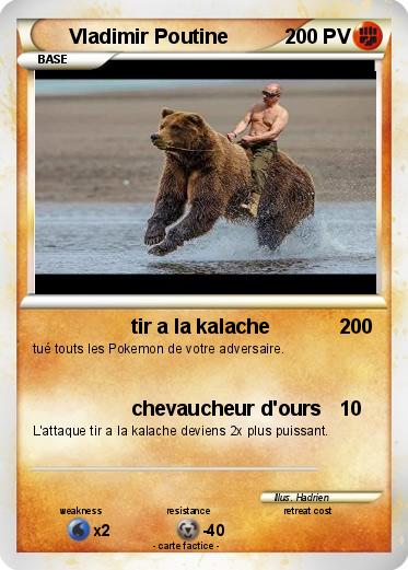 Pokemon Vladimir Poutine