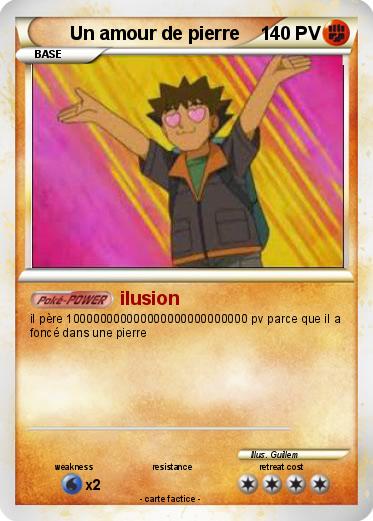 Pokemon Un amour de pierre