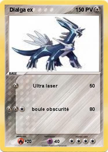 Pokemon  Dialga ex