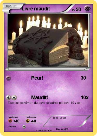 Pokemon Livre maudit